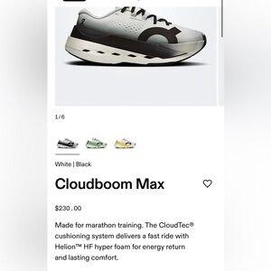 On Cloudboom Max